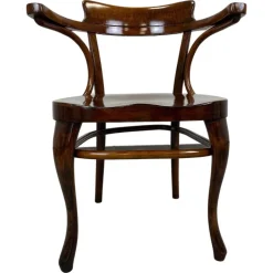 Pamono Office Chair by Adolf Loos for Thonet, 1890s Clearance