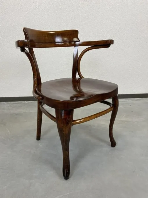 Pamono Office Chair by Adolf Loos for Thonet, 1890s Clearance