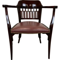 Pamono Office Chair by Otto Wagner for J.J.Kohn, 1890s New