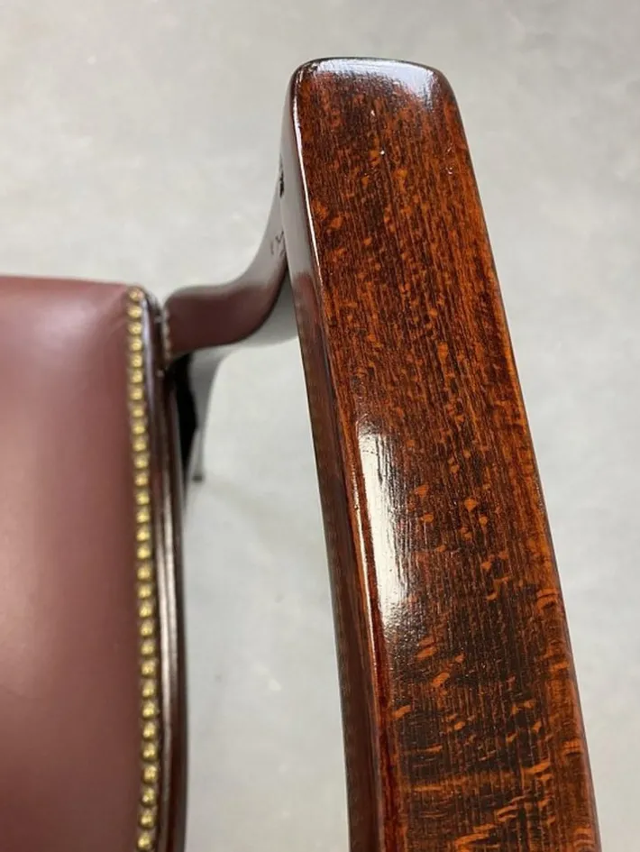 Pamono Office Chair by Otto Wagner for J.J.Kohn, 1890s New