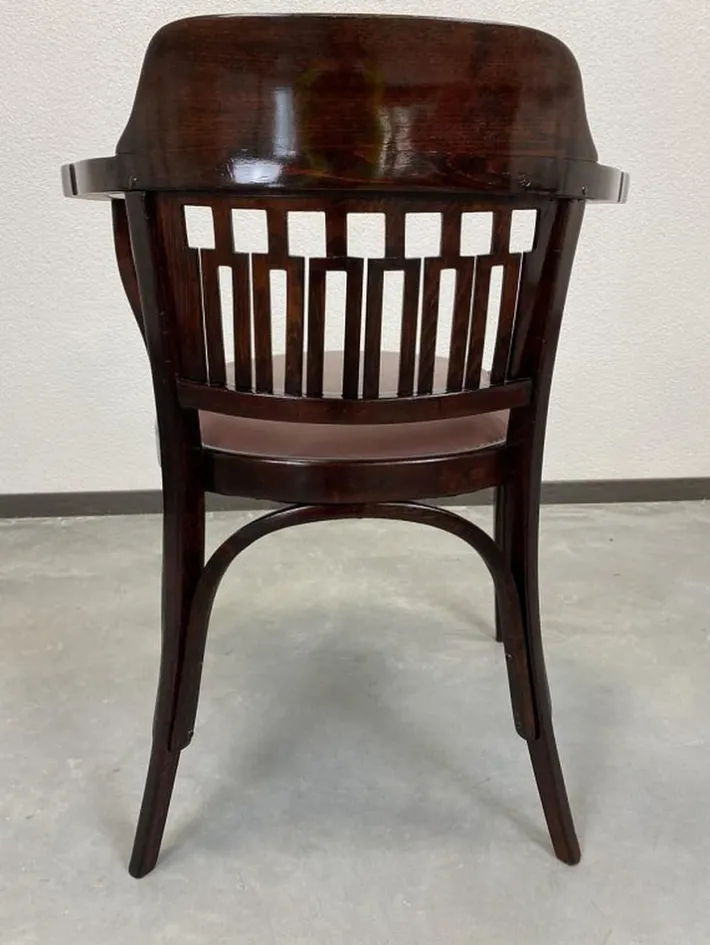 Pamono Office Chair by Otto Wagner for J.J.Kohn, 1890s New