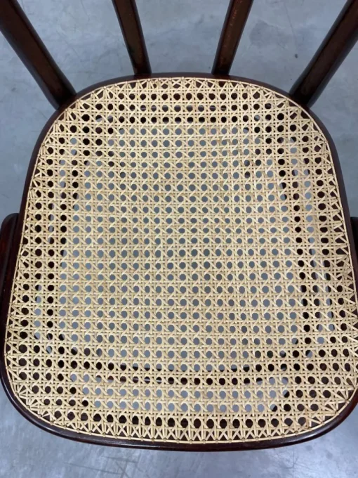 Pamono Office Chair with Rattan Seat from Thonet, 1890s Online