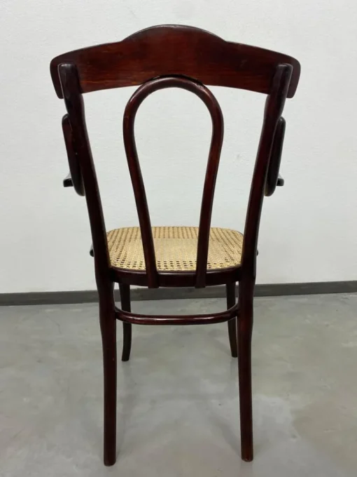 Pamono Office Chair with Rattan Seat from Thonet, 1890s Online