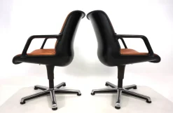 Pamono Office Chairs by Burkhard Vogtherr for Fröscher, 1970s, Set of 2 Online