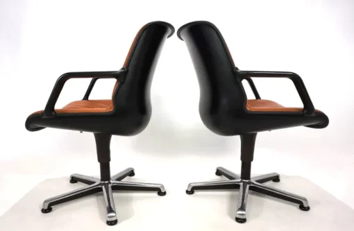 Pamono Office Chairs by Burkhard Vogtherr for Fröscher, 1970s, Set of 2 Online