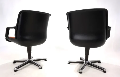 Pamono Office Chairs by Burkhard Vogtherr for Fröscher, 1970s, Set of 2 Online