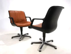Pamono Office Chairs by Burkhard Vogtherr for Fröscher, 1970s, Set of 2 Online