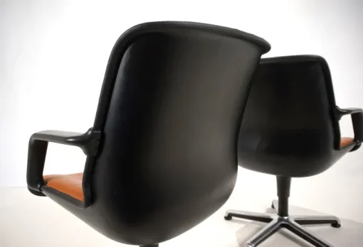 Pamono Office Chairs by Burkhard Vogtherr for Fröscher, 1970s, Set of 2 Online