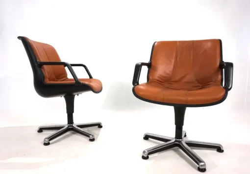 Pamono Office Chairs by Burkhard Vogtherr for Fröscher, 1970s, Set of 2 Online