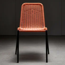 Pamono Orange Braided Cable Outdoor Chair, 1960s Clearance