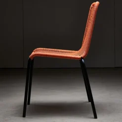 Pamono Orange Braided Cable Outdoor Chair, 1960s Clearance