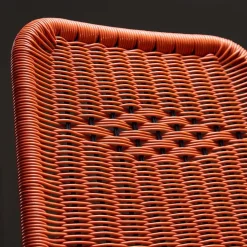 Pamono Orange Braided Cable Outdoor Chair, 1960s Clearance