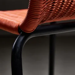 Pamono Orange Braided Cable Outdoor Chair, 1960s Clearance