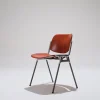 Pamono Orange DSC 106 Stacking Chair by Giancarlo Piretti for Castelli / Anonima Castelli, 1970s Outlet