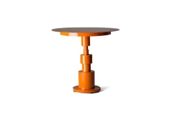 Pamono Orange Periplo Table by Sara Mondaini for Officine Tamborrino Sale