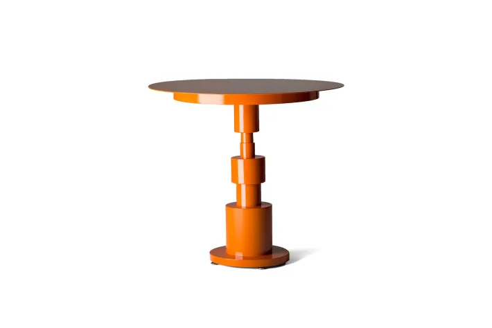Pamono Orange Periplo Table by Sara Mondaini for Officine Tamborrino Sale