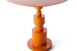 Pamono Orange Periplo Table by Sara Mondaini for Officine Tamborrino Sale