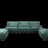 Pamono Orbis Lounge Sofa Set by Luigi Colani for Cor, 1969, Set of 6
