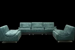 Pamono Orbis Lounge Sofa Set by Luigi Colani for Cor, 1969, Set of 6