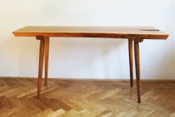 Pamono Organic Oak Side Table from Uluv, 1960s Best