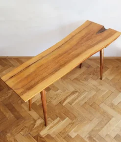 Pamono Organic Oak Side Table from Uluv, 1960s Best