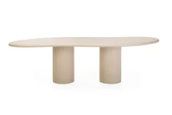 Pamono Organic Shaped Natural Plaster Dining Table by Isabelle Beaumont Hot