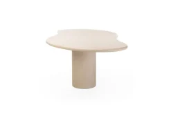 Pamono Organic Shaped Natural Plaster Dining Table by Isabelle Beaumont Hot