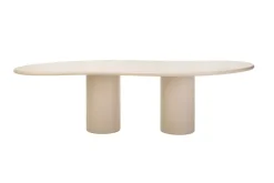 Pamono Organic Shaped Natural Plaster Dining Table by Isabelle Beaumont Hot