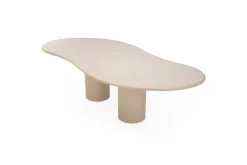Pamono Organic Shaped Natural Plaster Dining Table by Isabelle Beaumont Hot