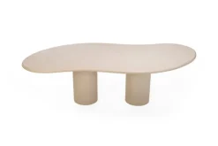 Pamono Organic Shaped Natural Plaster Dining Table by Isabelle Beaumont Hot