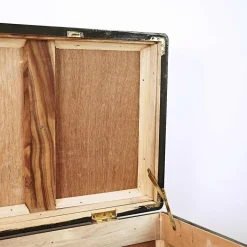 Pamono Oriental Carved Wooden Chest