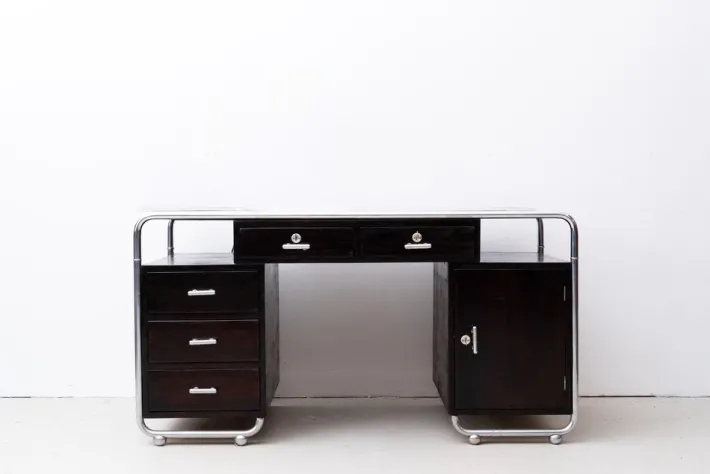 Pamono Original Bauhaus Desk by Josef & Leopold Quittner, Vienna, 1930 Sale