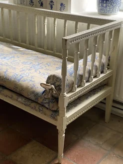 Pamono Original Swedish Bench with New Cover, 1880s New