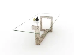 Pamono Oteyza Dining Table in Italian Travertine Marble by Joaquín Moll for Meddel Clearance