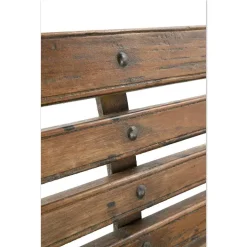 Pamono Outdoor Bench in Solid Wood and Iron Outlet