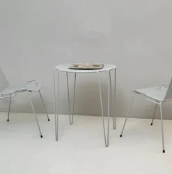 Pamono Outdoor Chairs and Table, 1950s, Set of 3 Best