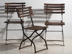 Pamono Outdoor Chairs, 1920s, Set of 3 New