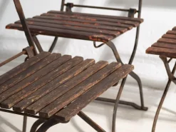 Pamono Outdoor Chairs, 1920s, Set of 3 New