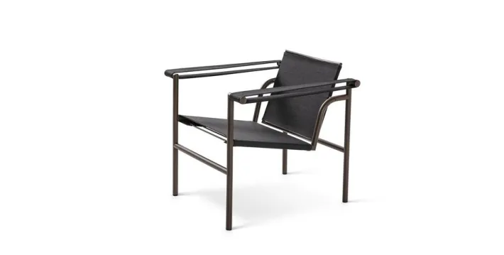 Pamono Outdoor Collection LC1 Chair by Le Corbusier, P. Jeanneret and C. Perriand for Cassina Sale