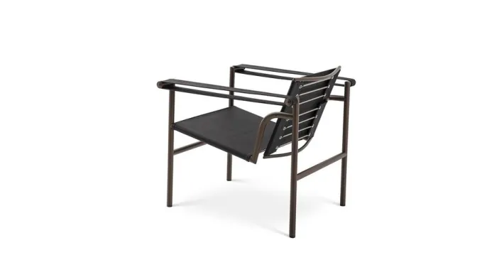 Pamono Outdoor Collection LC1 Chair by Le Corbusier, P. Jeanneret and C. Perriand for Cassina Sale