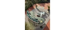 Pamono Outdoor Collection LC1 Chair by Le Corbusier, P. Jeanneret and C. Perriand for Cassina Sale