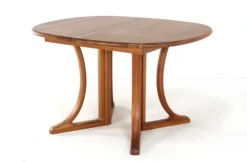 Pamono Oval Extendable Varde Dining Table Outlet