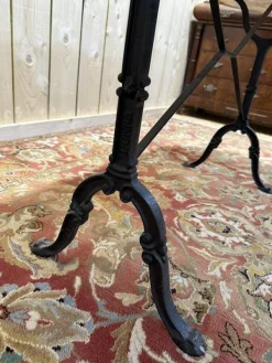 Pamono Oval Marble Bistro Table New