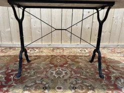 Pamono Oval Marble Bistro Table New