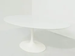 Pamono Oval Tulip Dining Table by Eero Saarinen for Knoll International, 1980s New