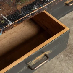 Pamono Paint Splashed Art Department Table, 1960s Best