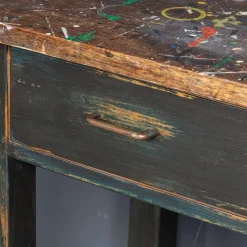 Pamono Paint Splashed Art Department Table, 1960s Best