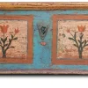 Pamono Painted Chest with Floral Motifs, 1810s Best