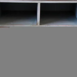 Pamono Painted 4-Door Library Bookcase with Secretaire, 1910s Sale