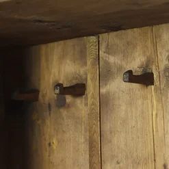 Pamono Painted Folk Art Bridal Cupboard Hot